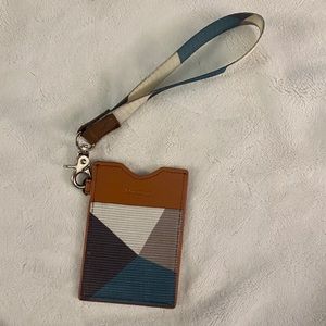 Card Holder Wallet Keychain Lanyard Thread Wallets
